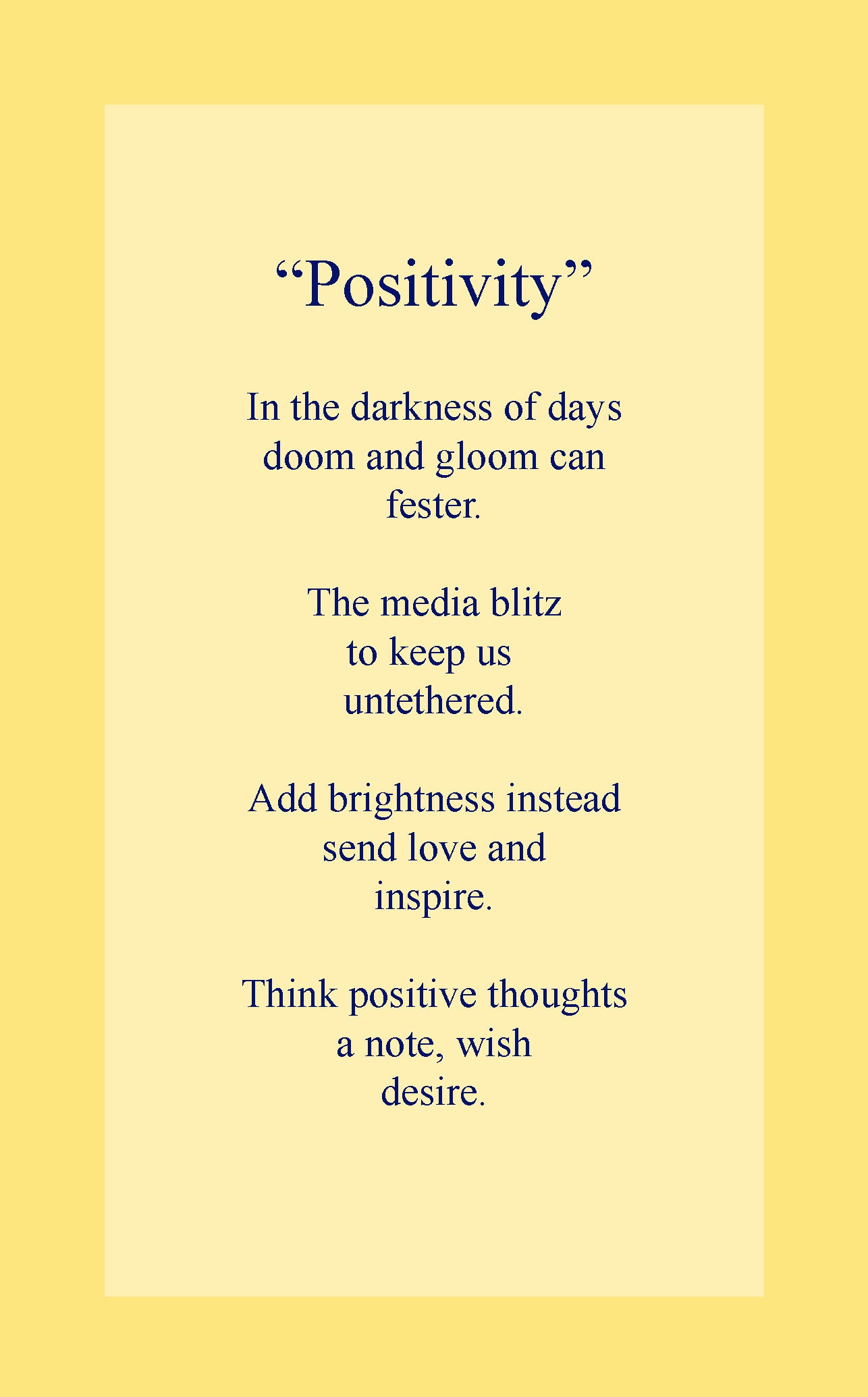 Positivity