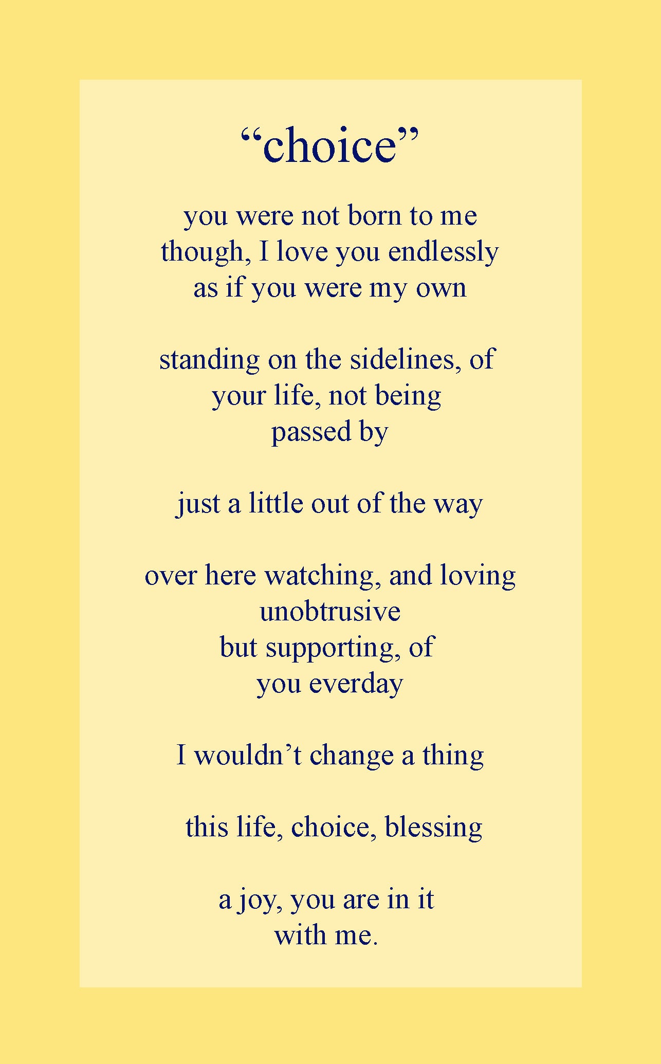 choice