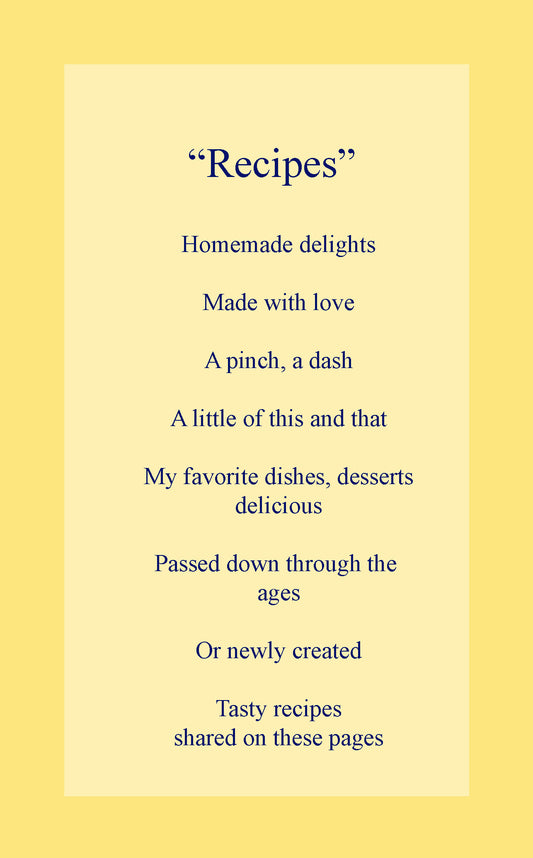 Recipes