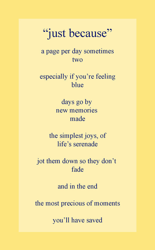 just because